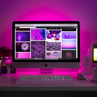 Image of website on pc